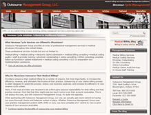 Tablet Screenshot of outsourcemanagementgroup.com
